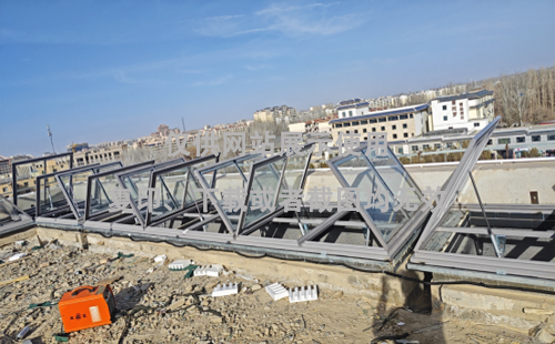 敦煌博物馆青铜峡排烟天窗