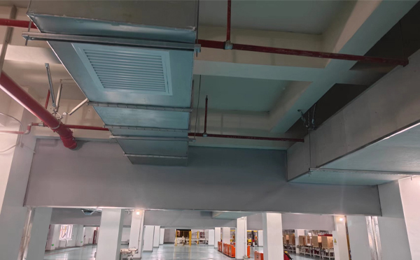 青铜峡挡烟垂壁的安装步骤