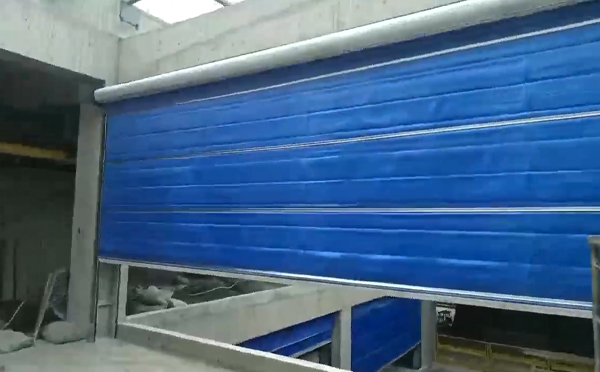 大型物流园区完成青铜峡防火门整体安装工程